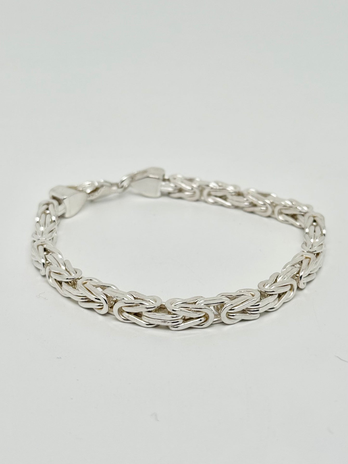 925 zilveren koninklijke mesh armband
