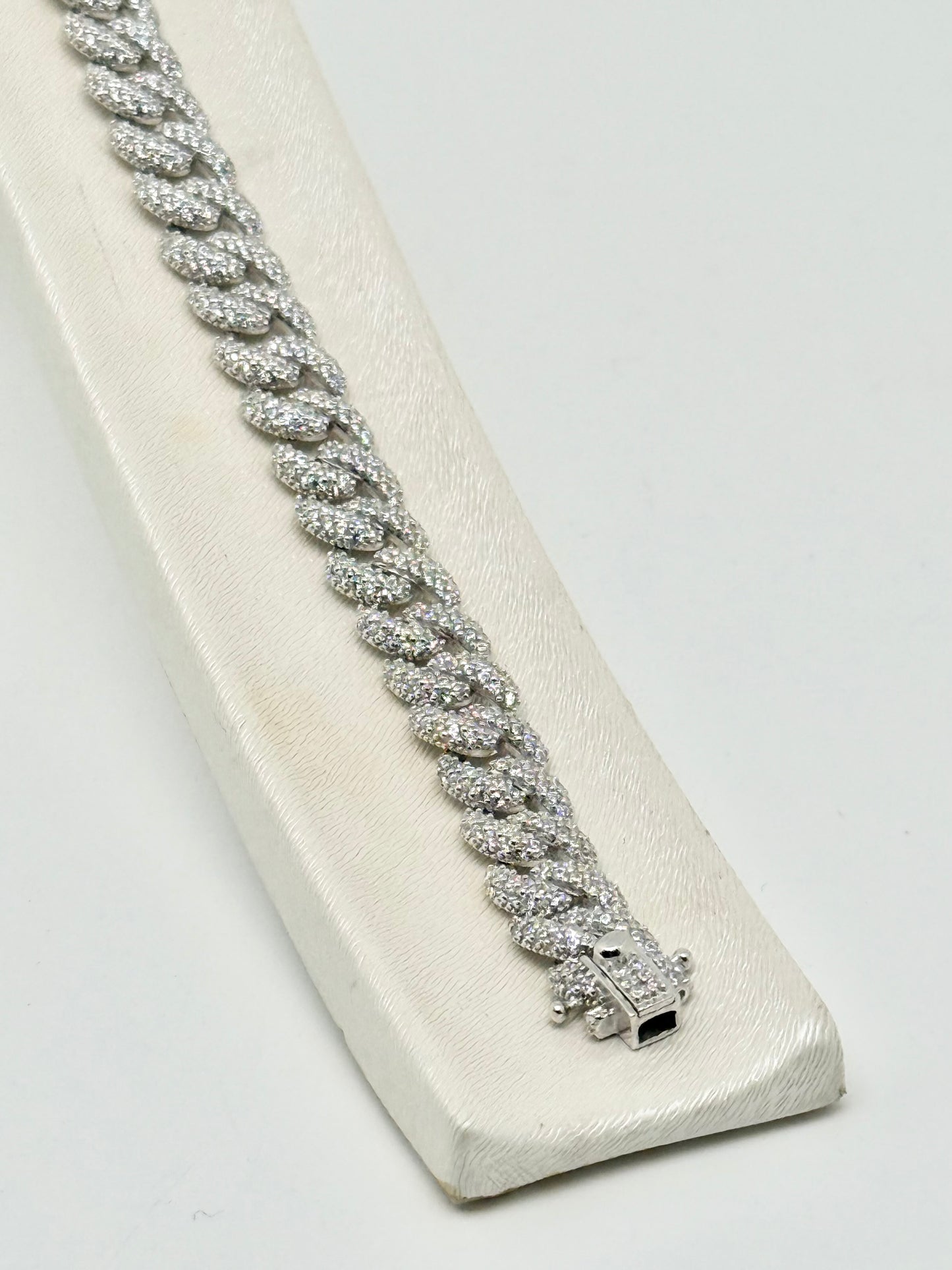 925 Silver Cuban Link Bracelet