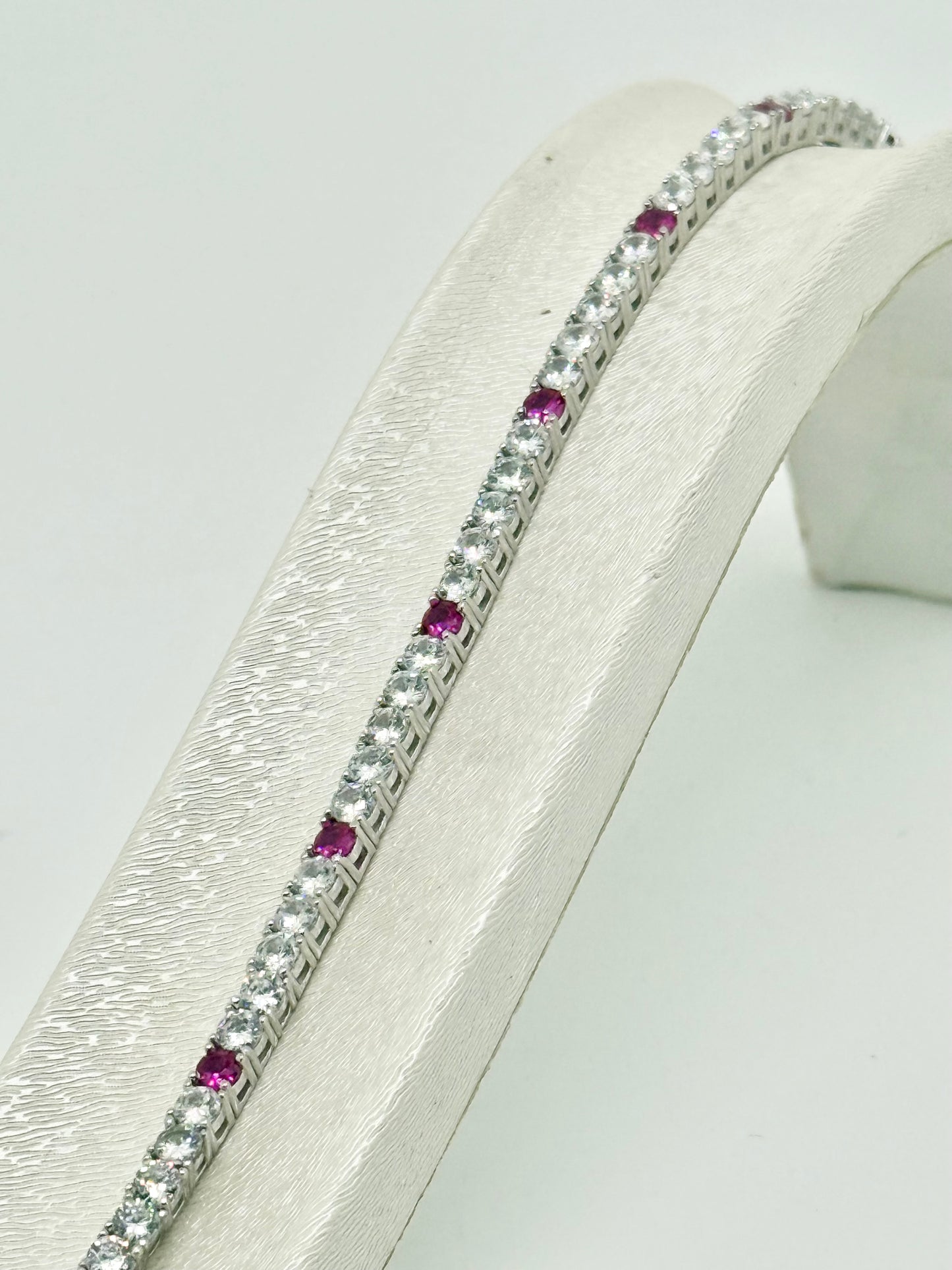 925 silver tennis bracelet
