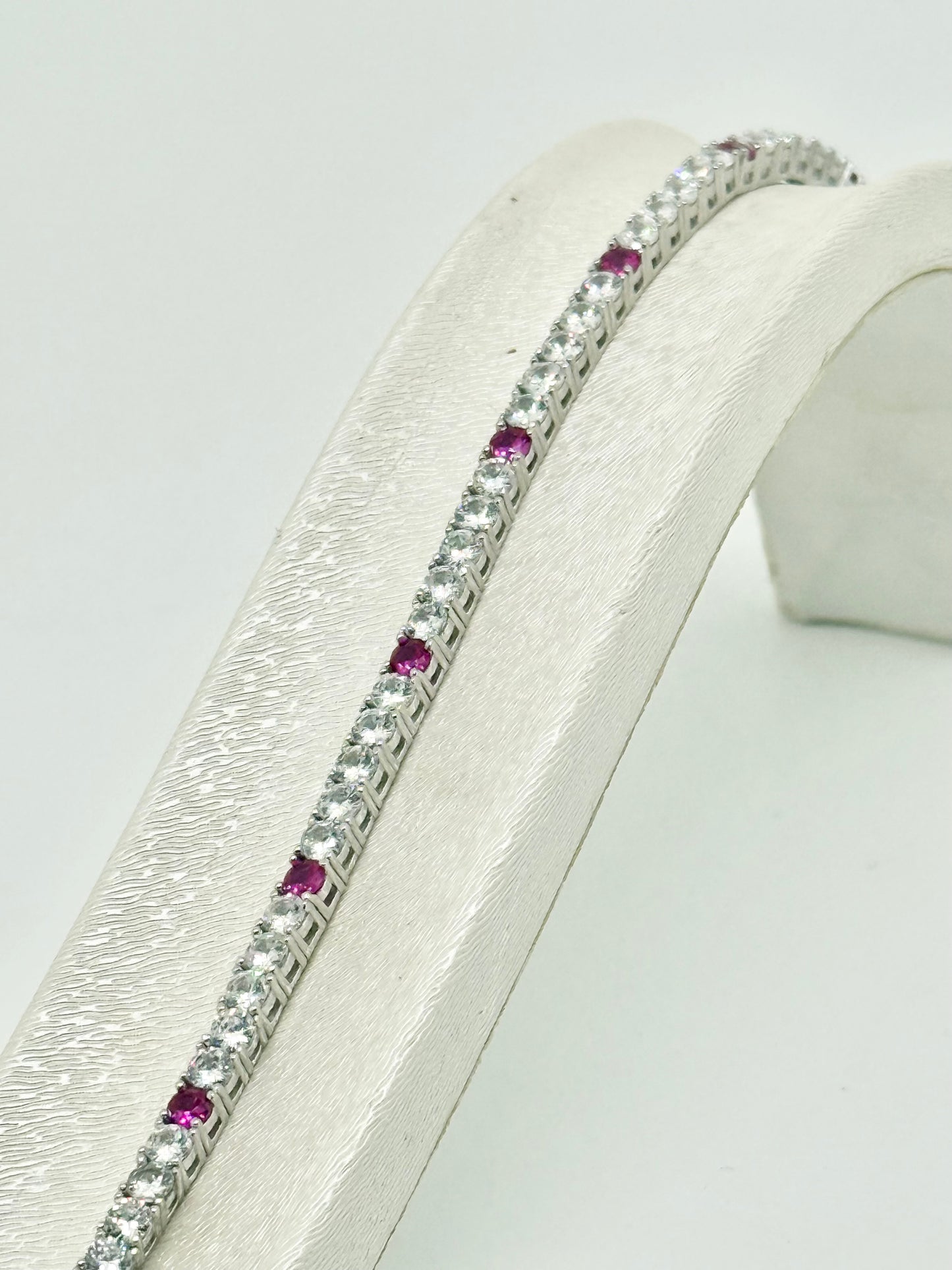 925 silver tennis bracelet