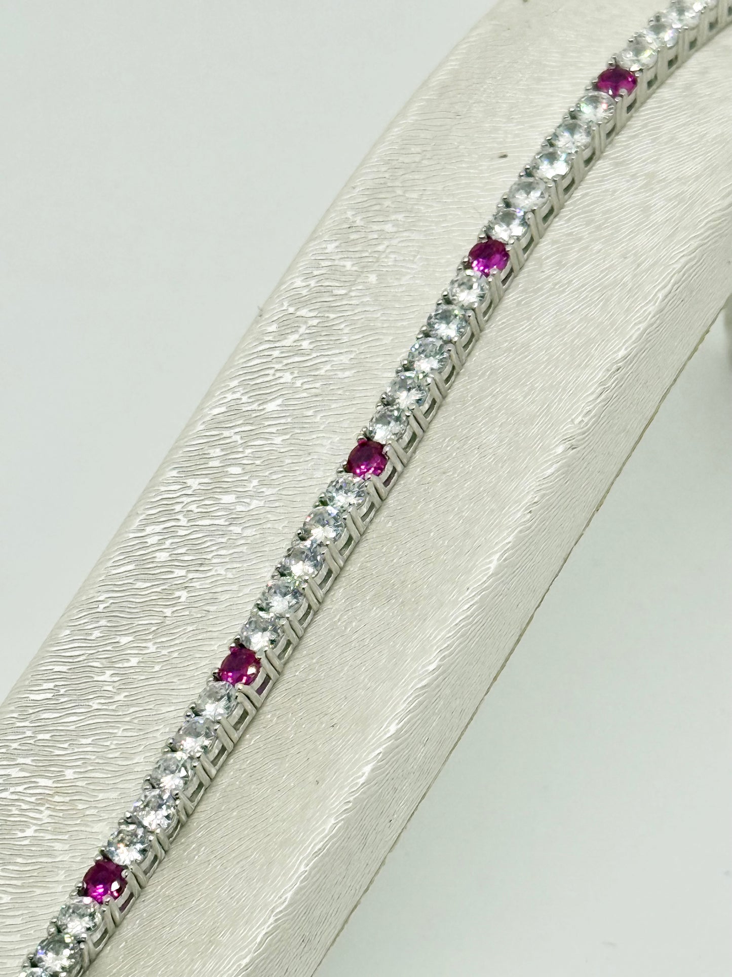925 silver tennis bracelet