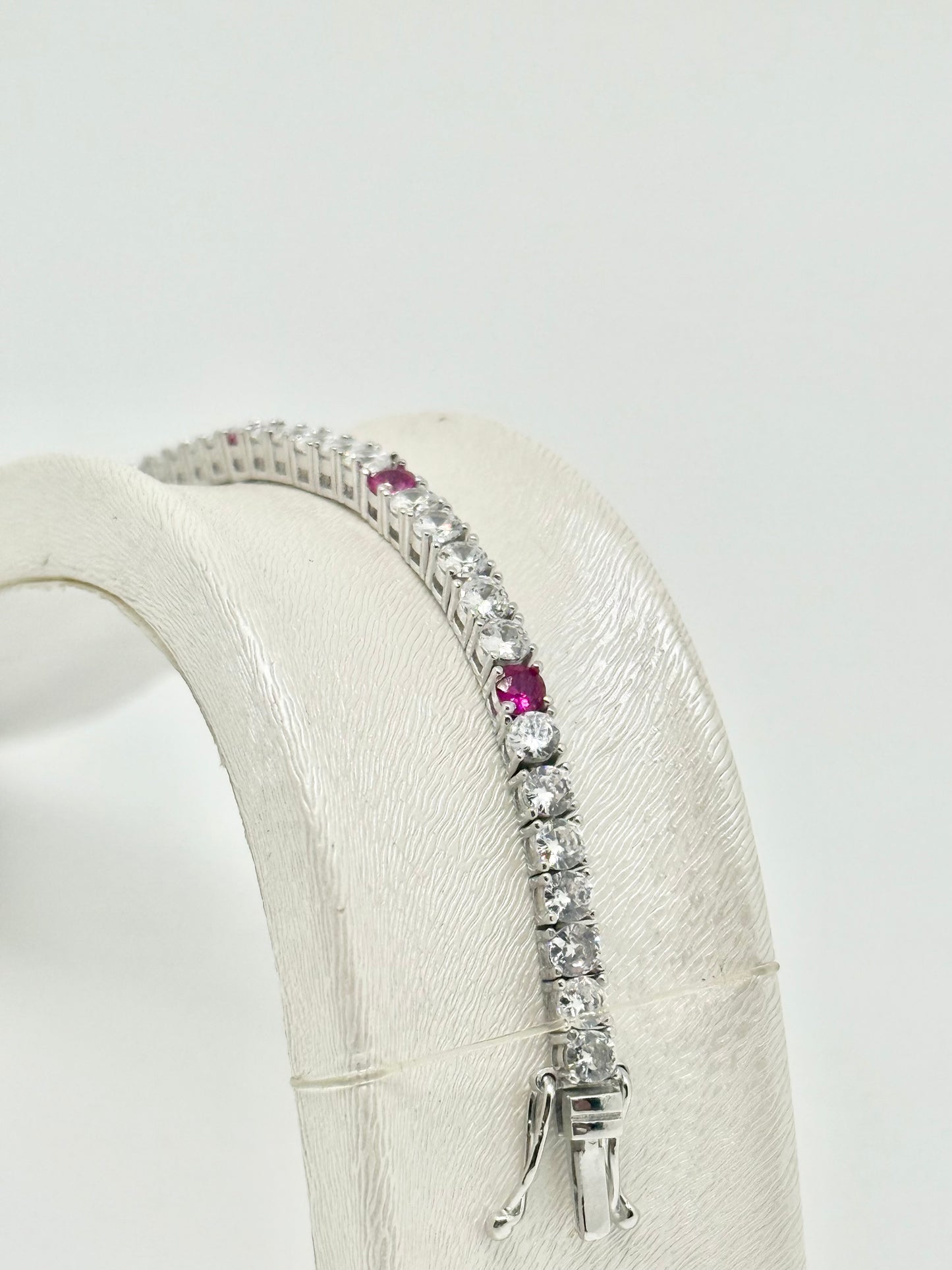 925 silver tennis bracelet