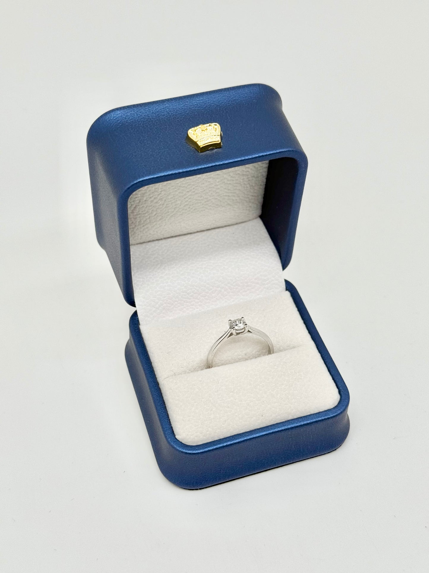 Diamond ring 0.40 ct EVS2