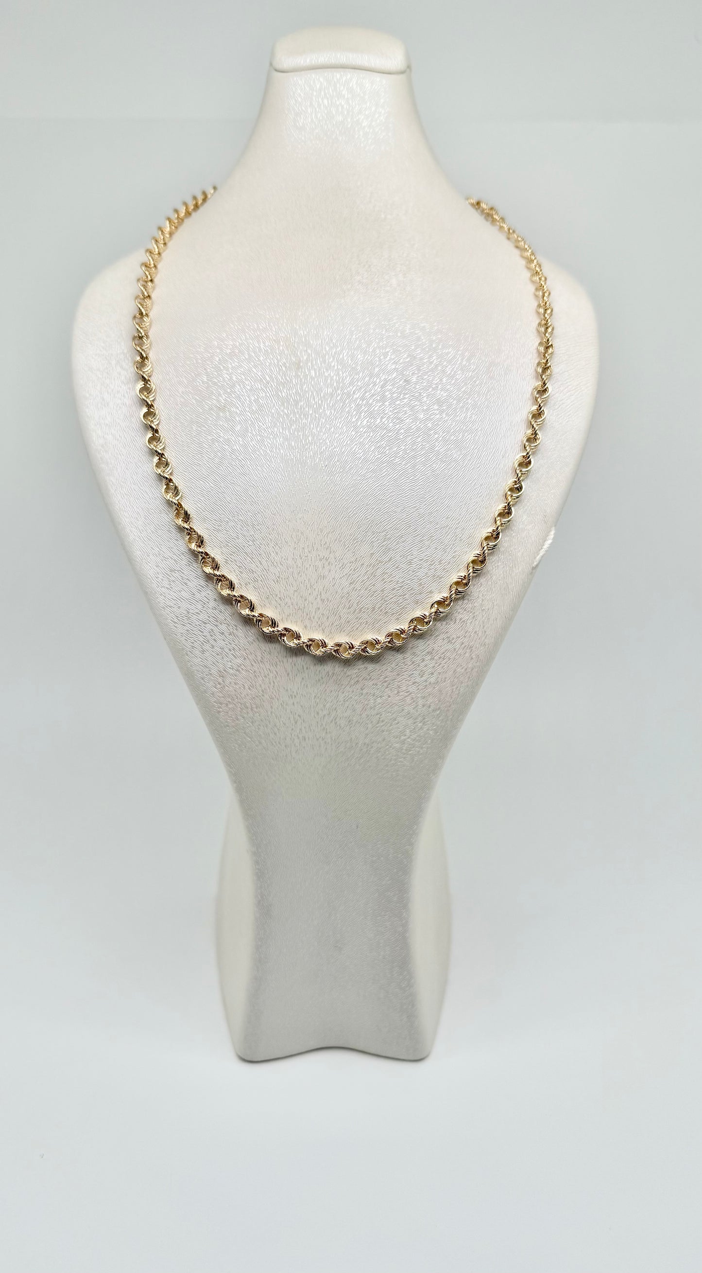 18k/750 yellow gold necklace, 11.69g