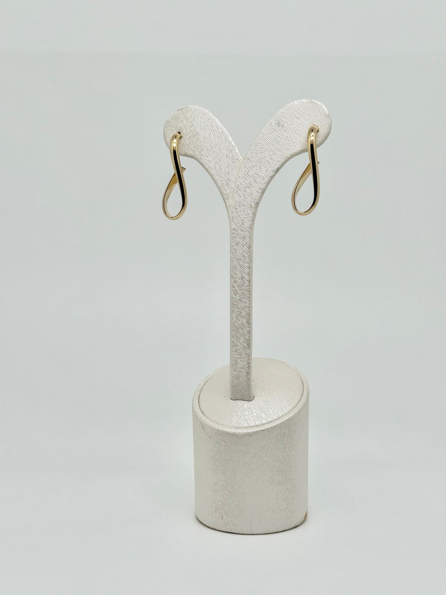 18k/750 gold earrings, 1.54g