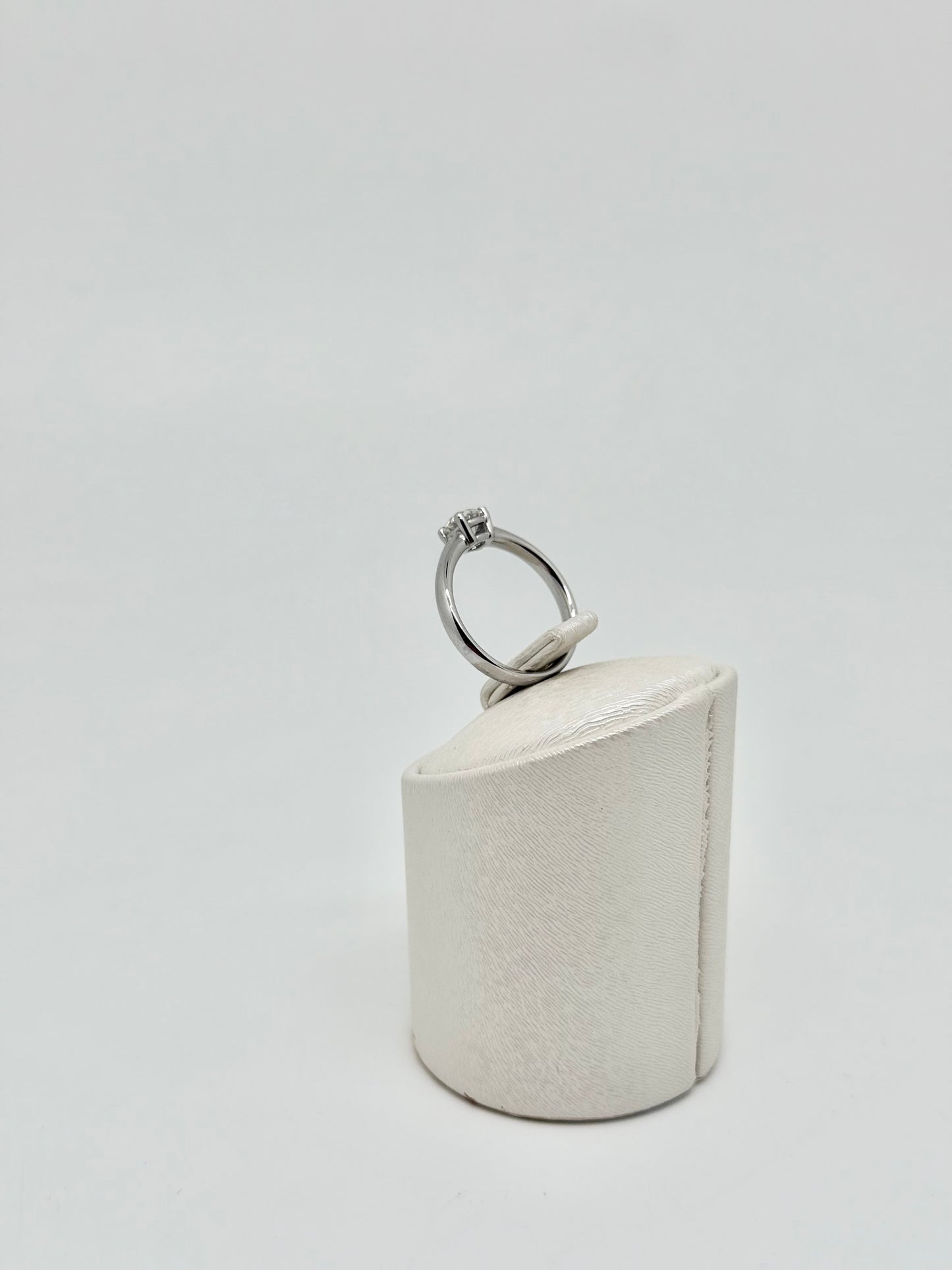 Bague de fiancailles rond brilliant