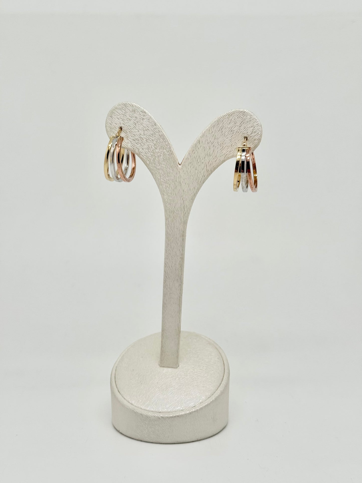Boucles d'oreilles tricolores