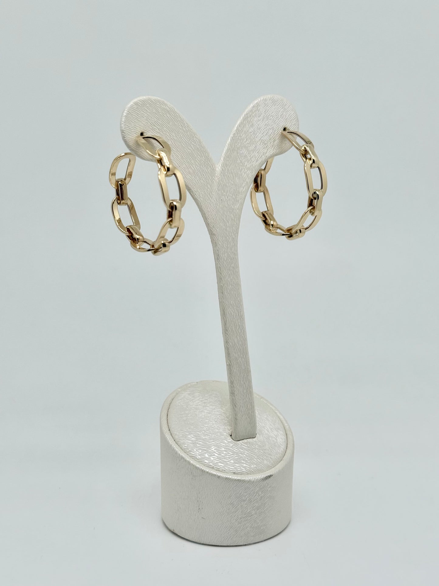 Boucles d'oreilles créoles en or jaune