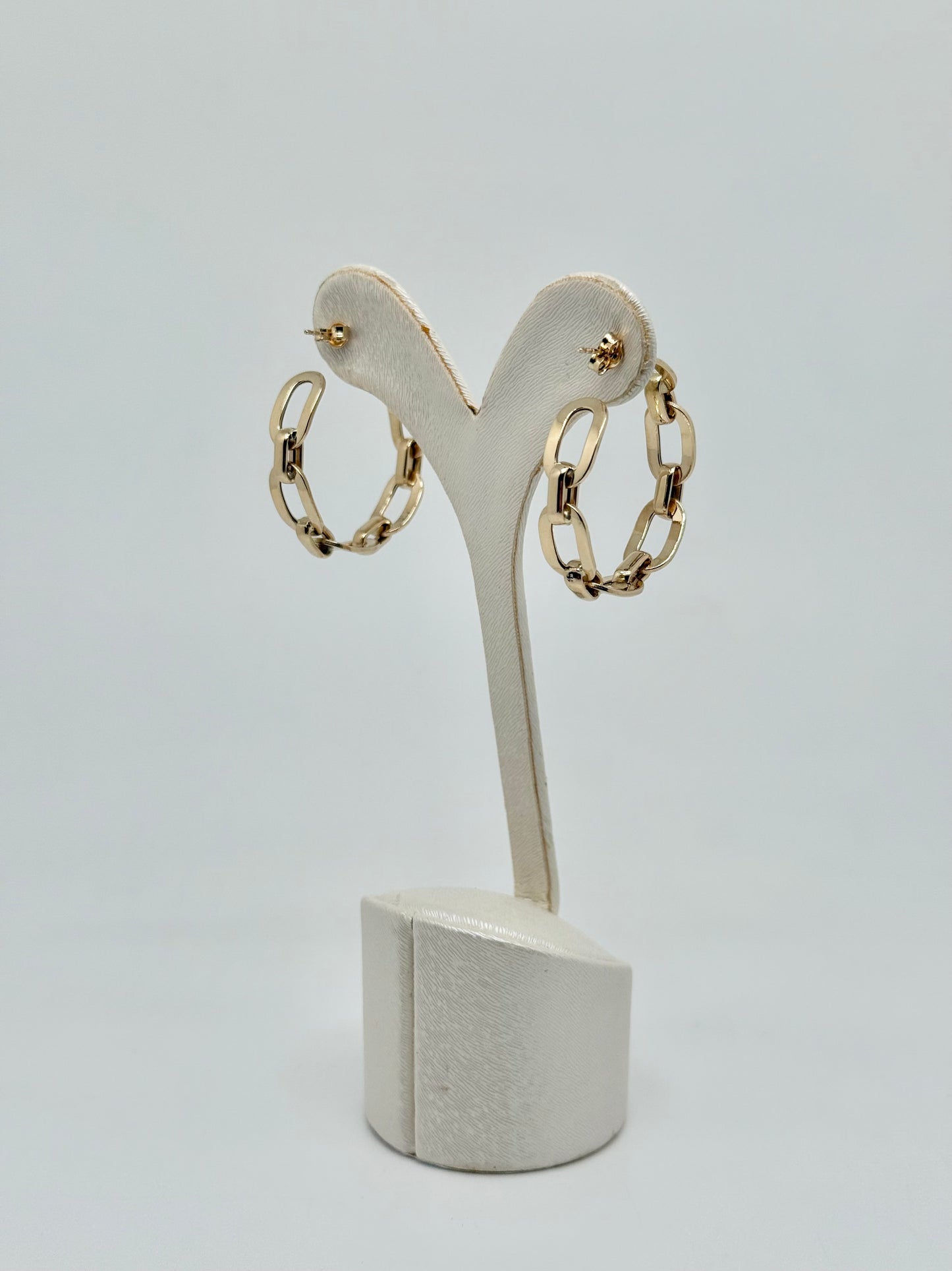 Boucles d'oreilles créoles en or jaune