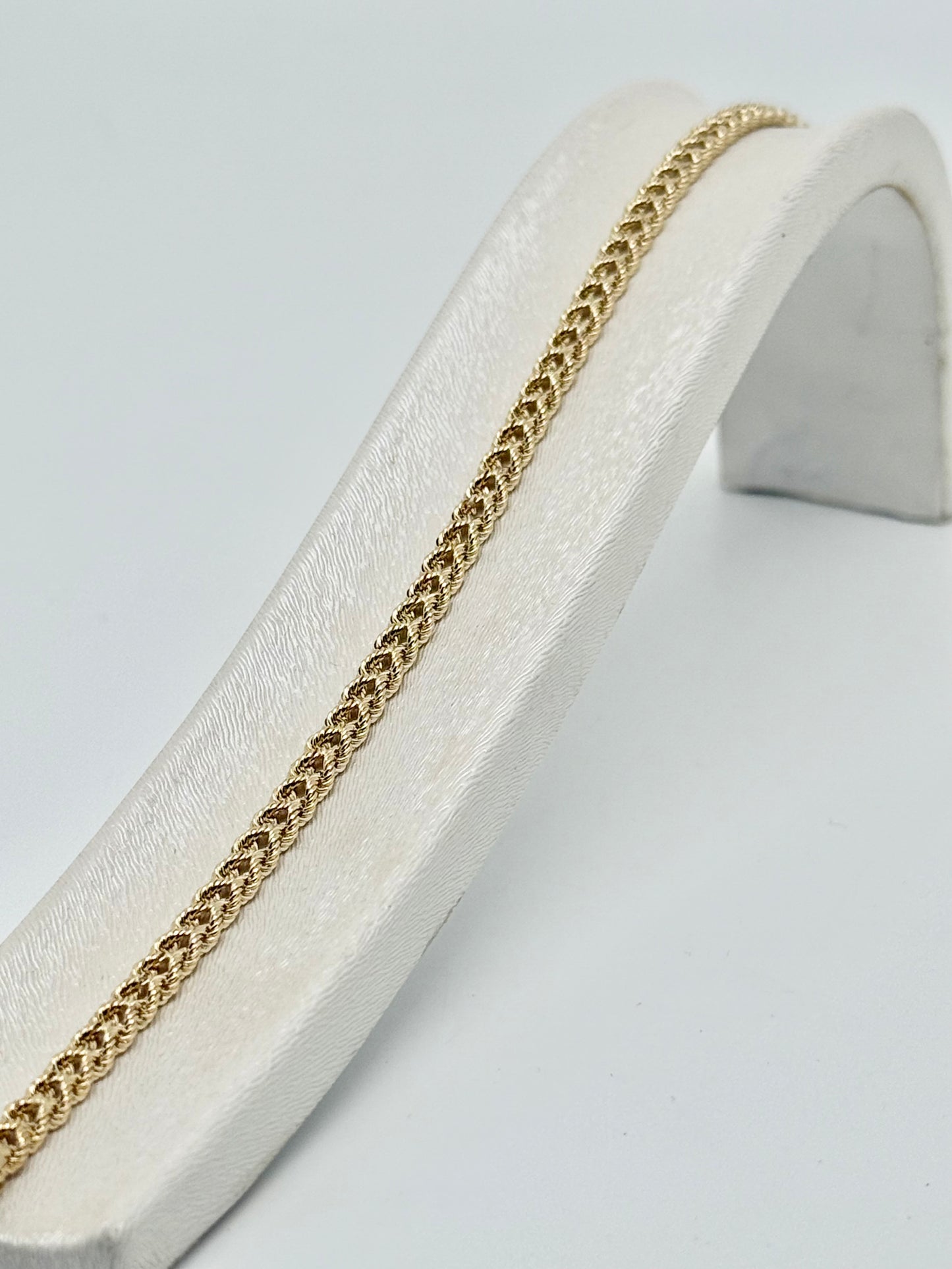 Armband van 18k/750 geelgoud, 3,38 g, verkrijgbaar in verschillende maten