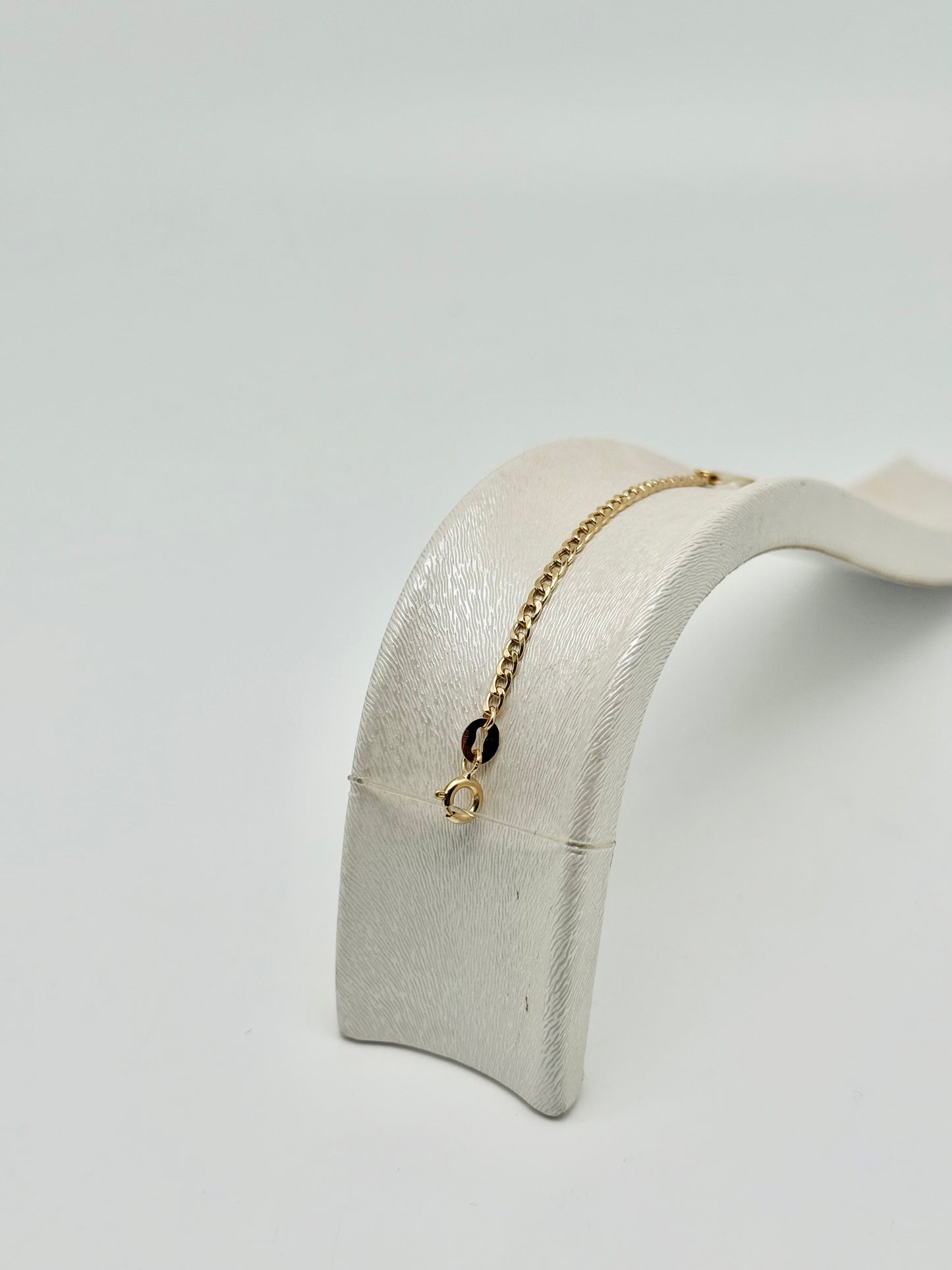 Babyarmband, inclusief gravure, 18k/750 goud, 1,58g