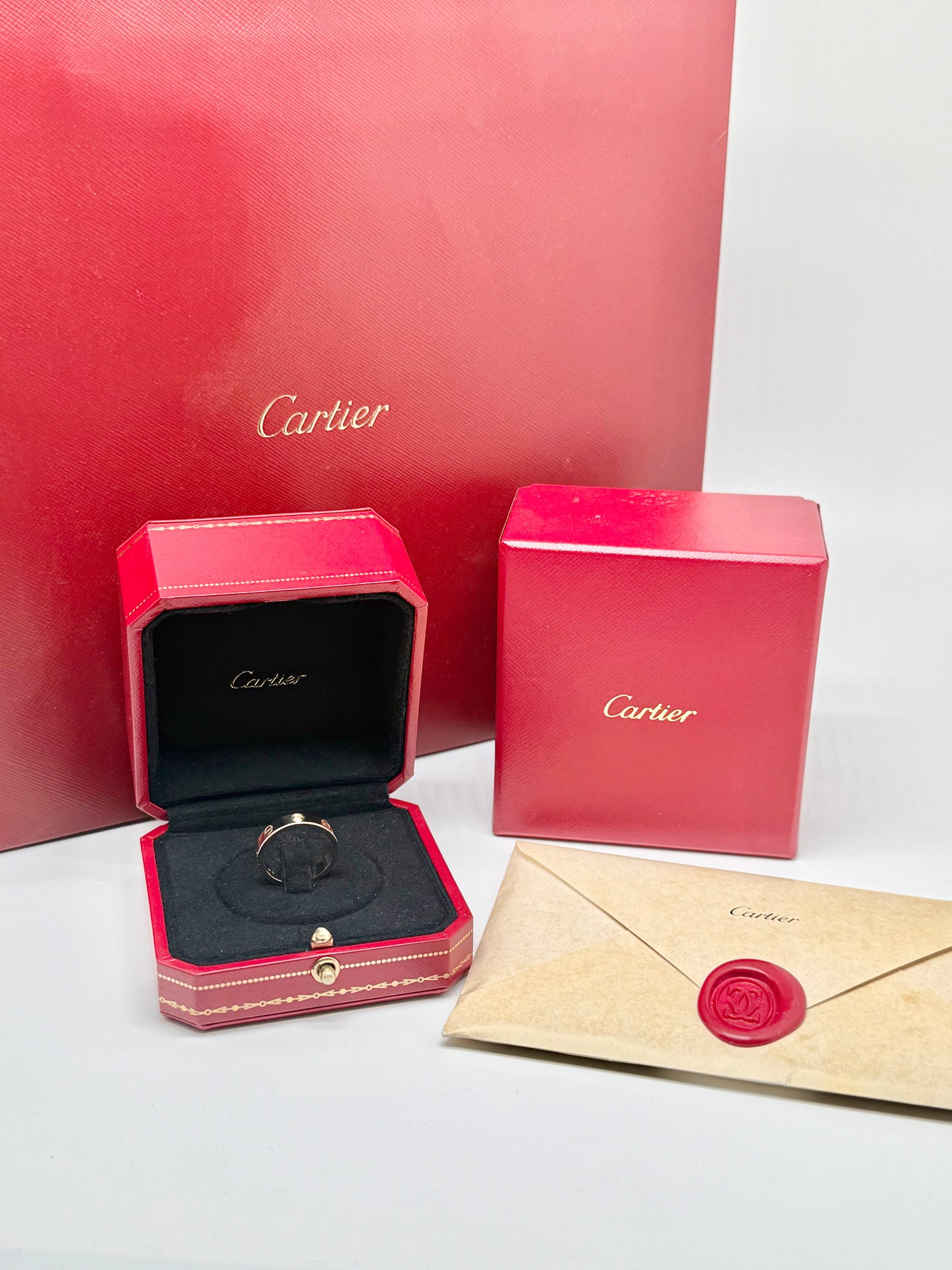 Cartier bague LOVE, petit modèle NEW