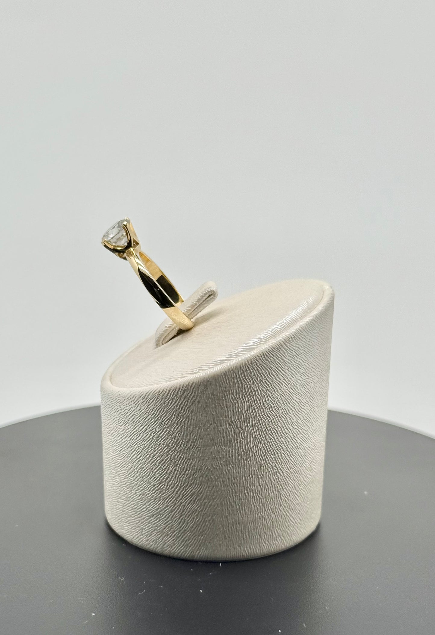 Bague de fiancailles rond brilliant