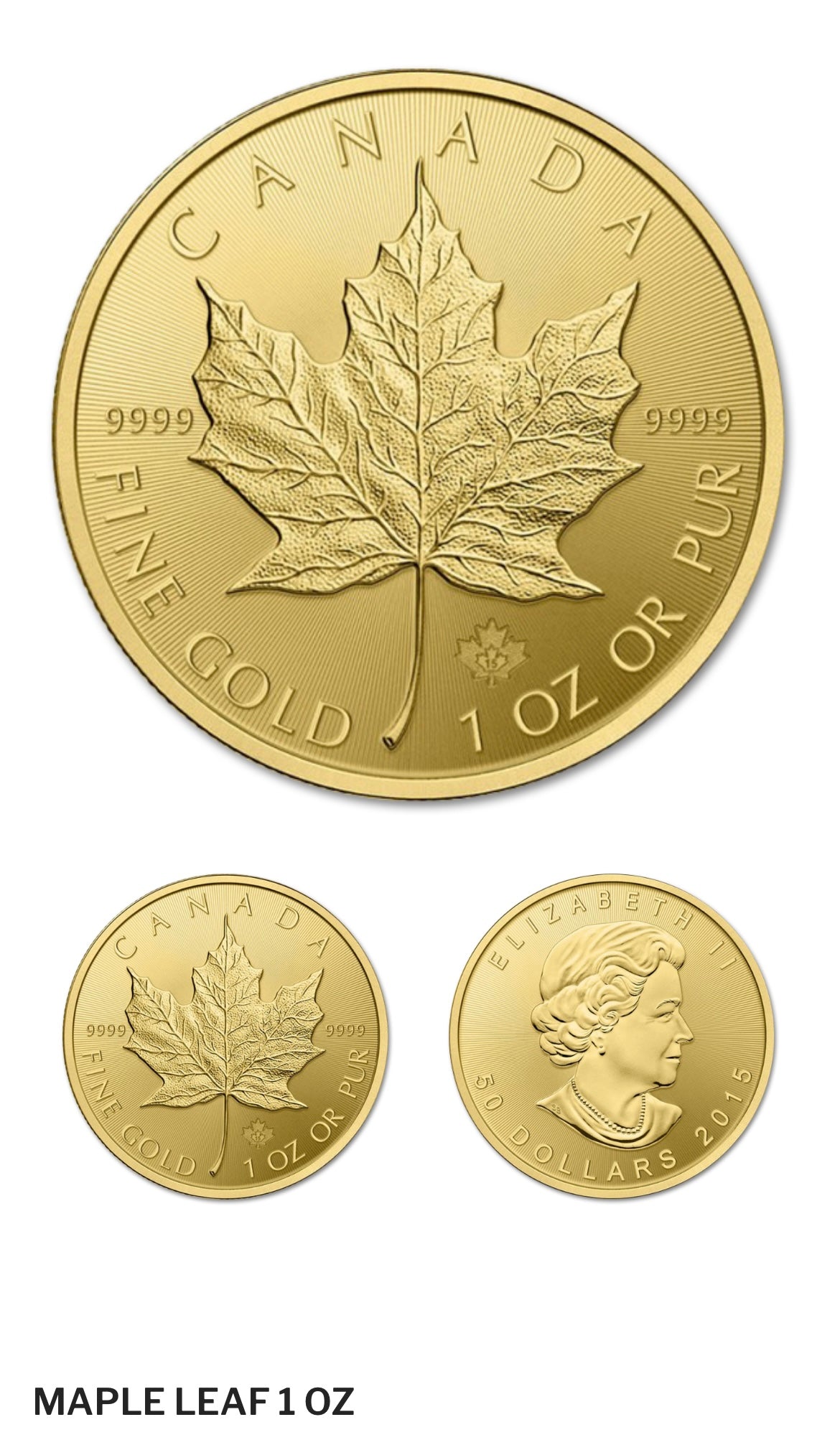 Maple leaf 1 oz