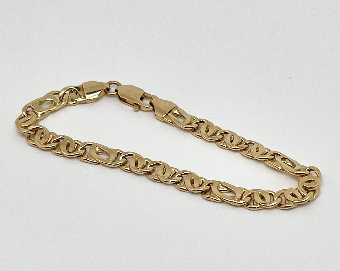 Geelgouden armband