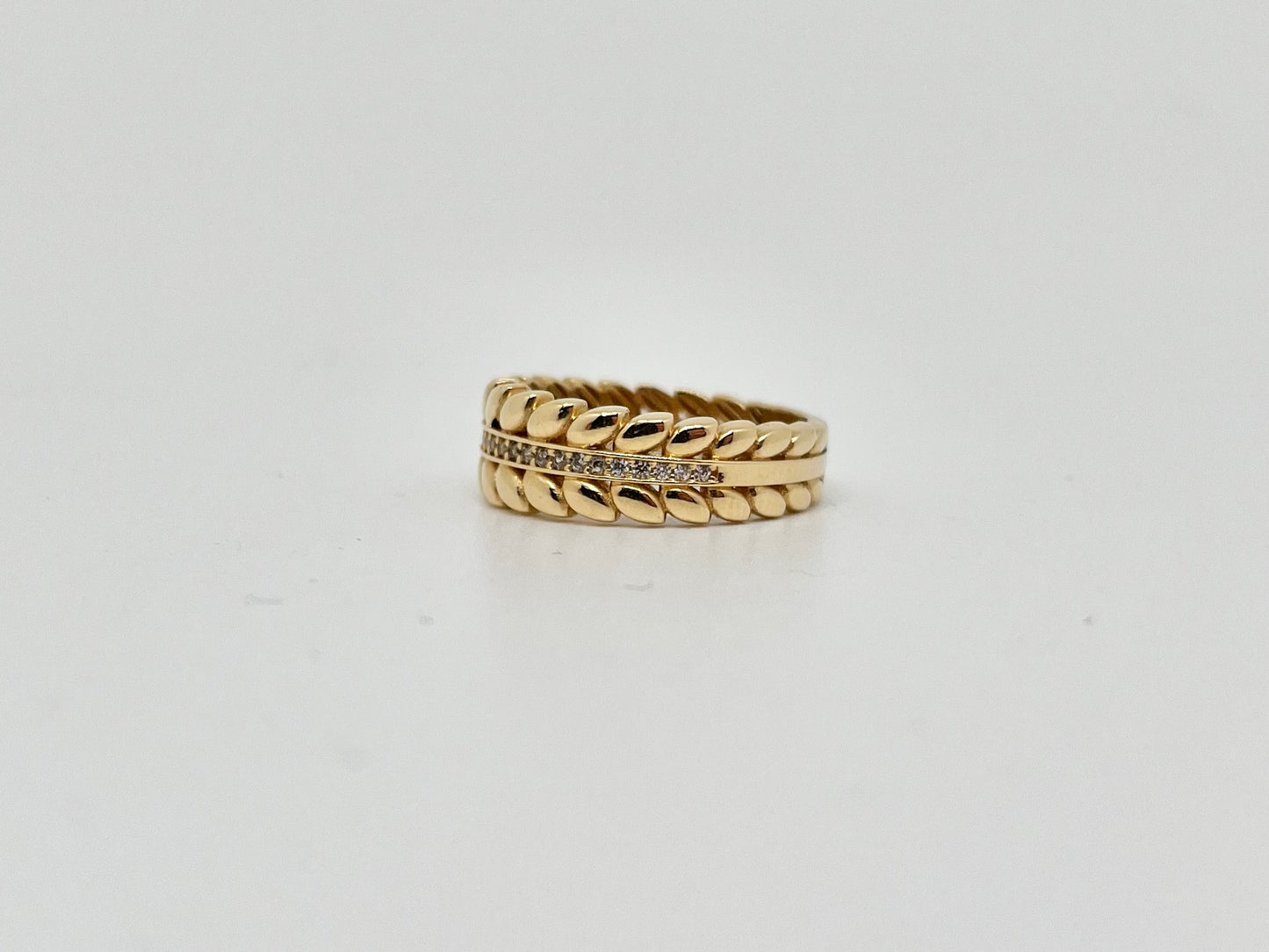 Bague or jaune