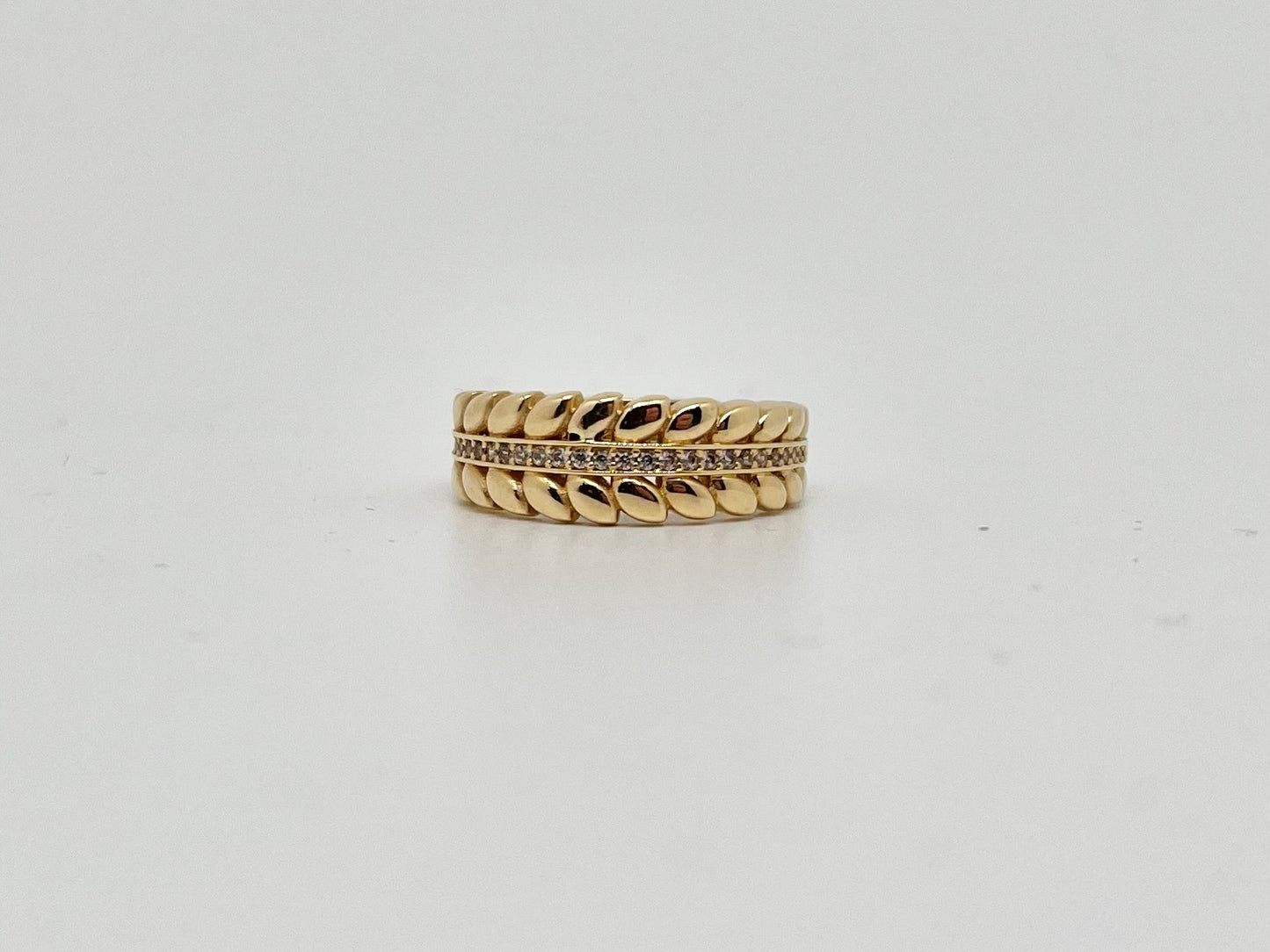 Bague or jaune