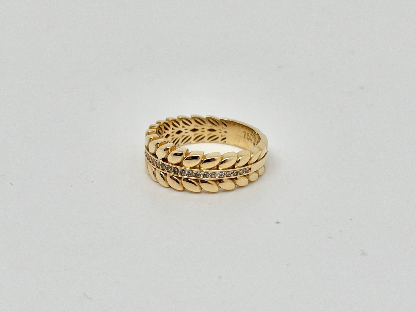 Bague or jaune