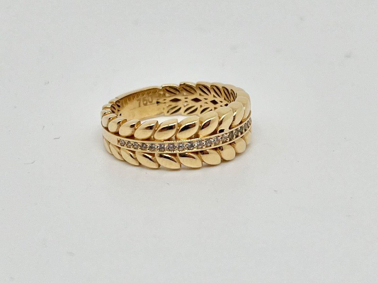 Bague or jaune