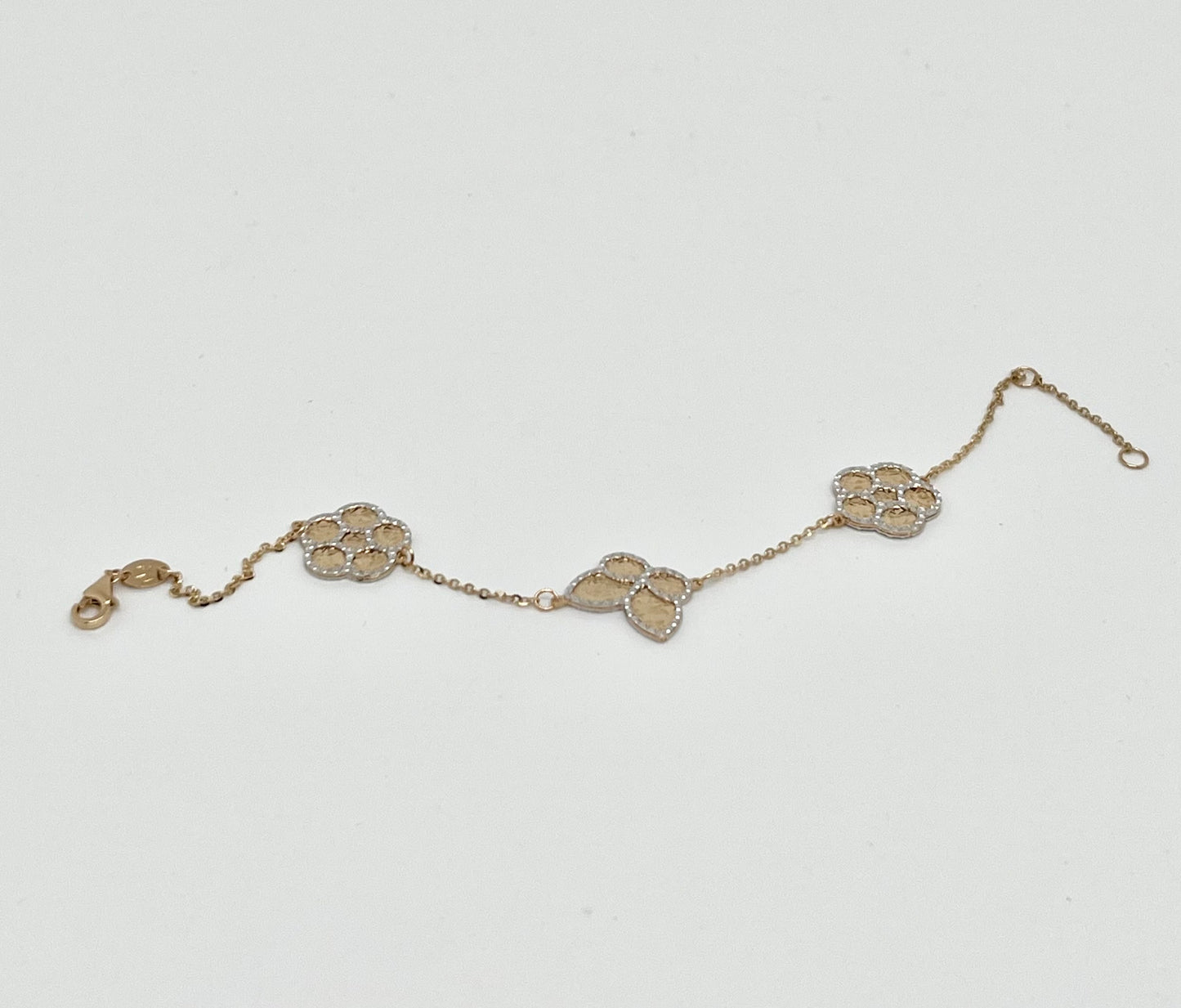 White/yellow gold set
