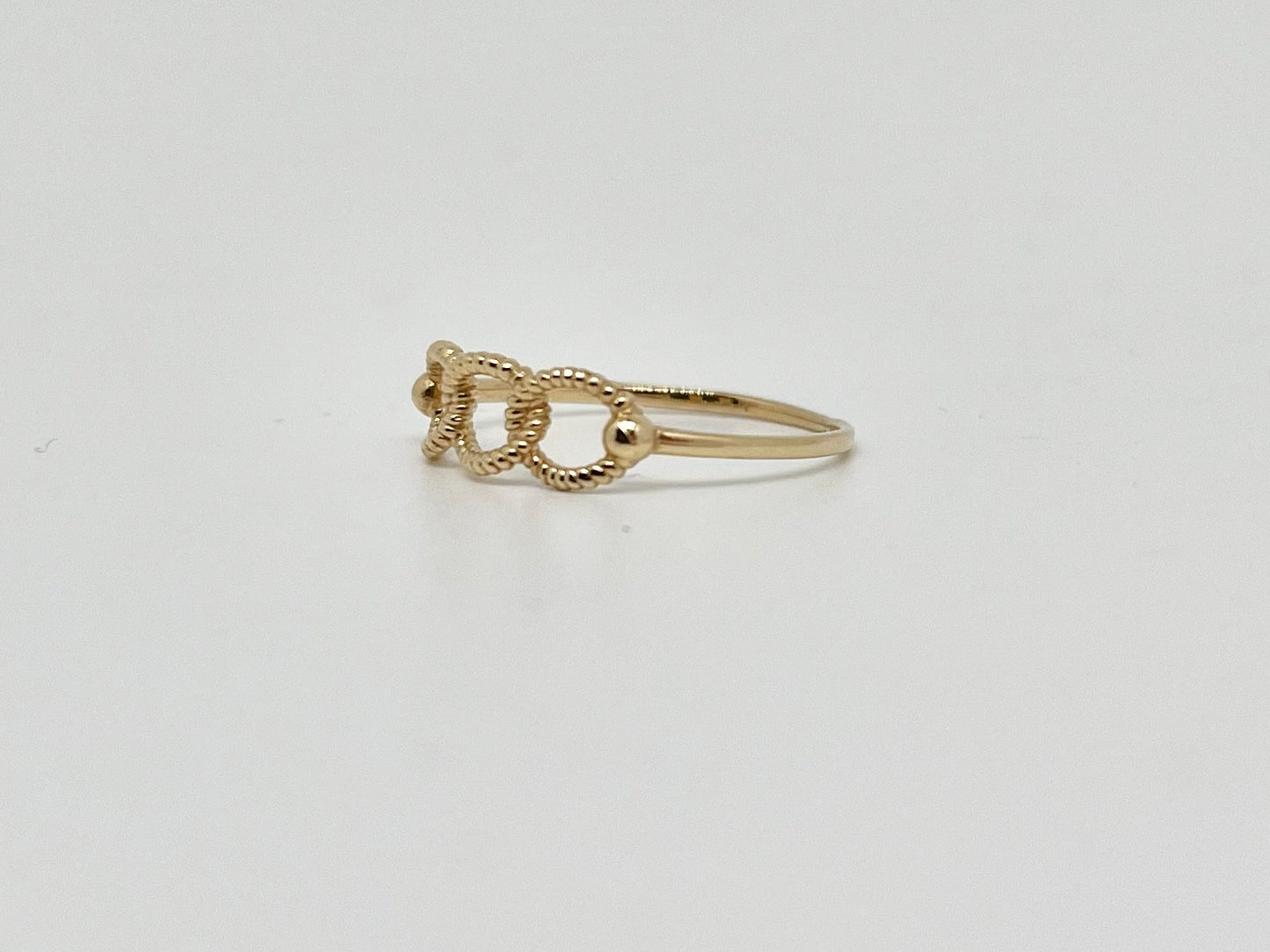 Geelgouden ring