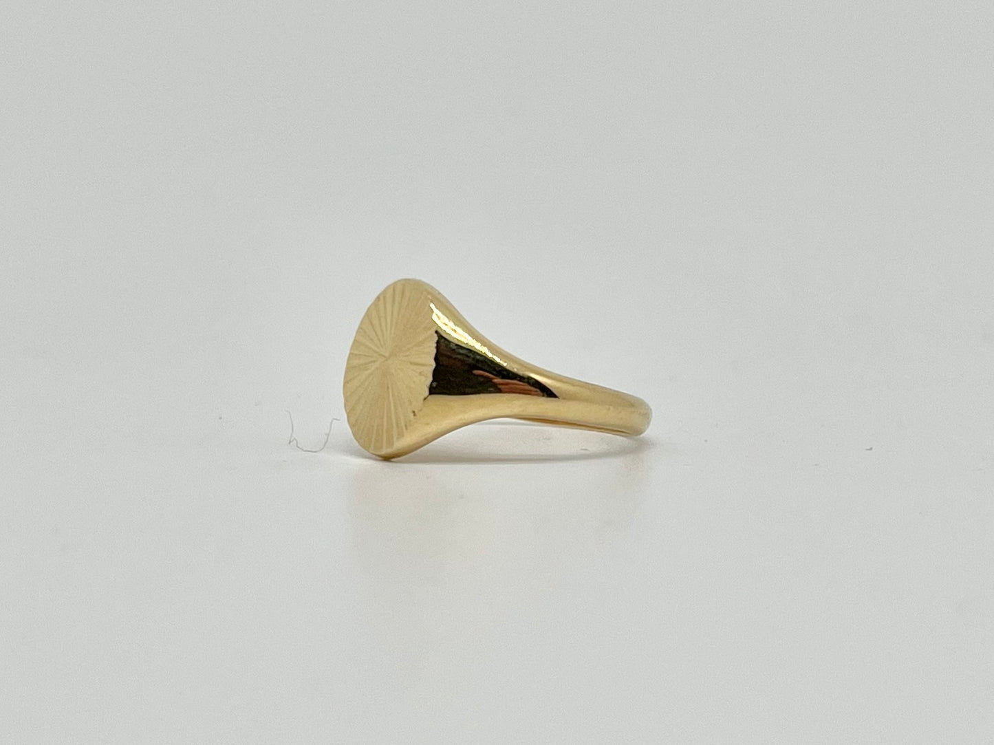 Geelgouden ring