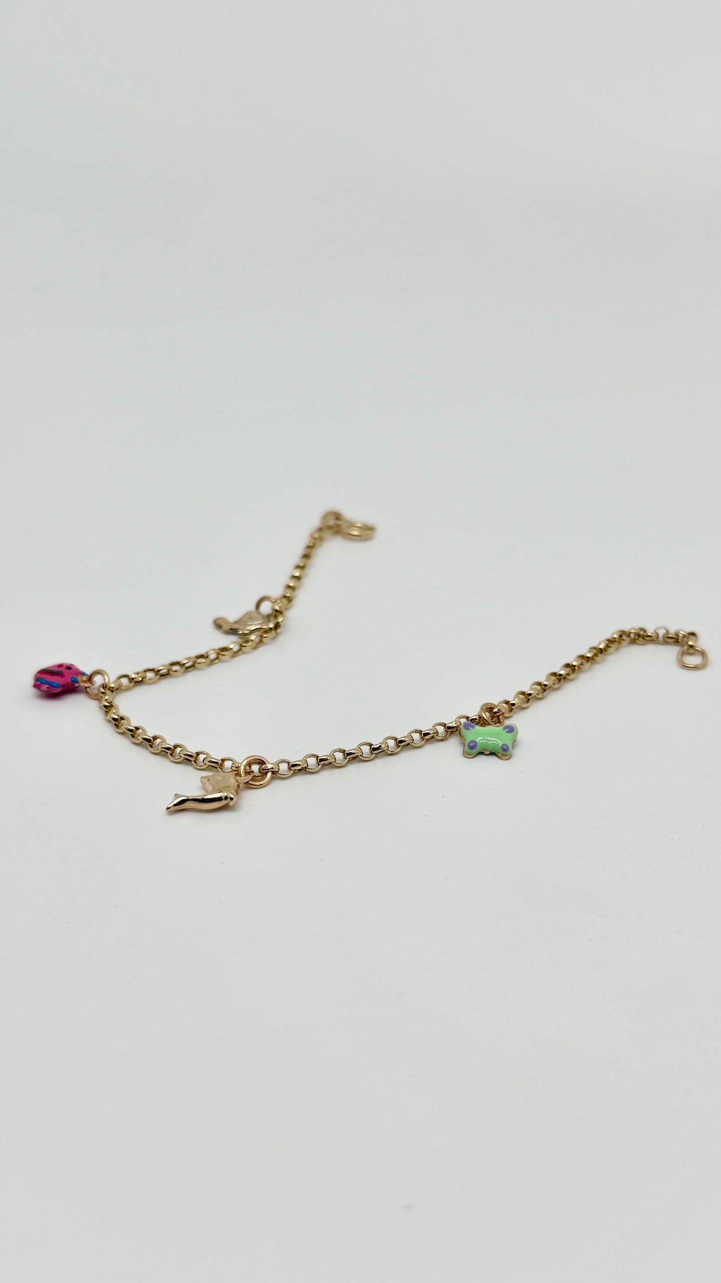 Gouden armband met dierenmotief