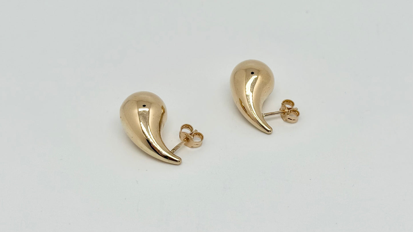 Water drop earrings