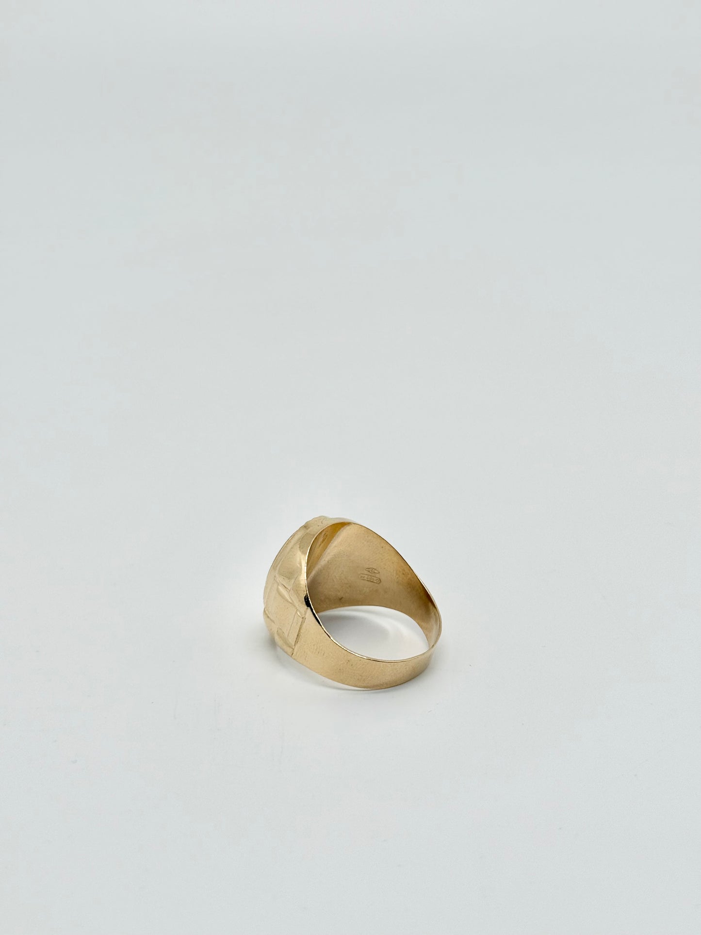 Geelgouden ring