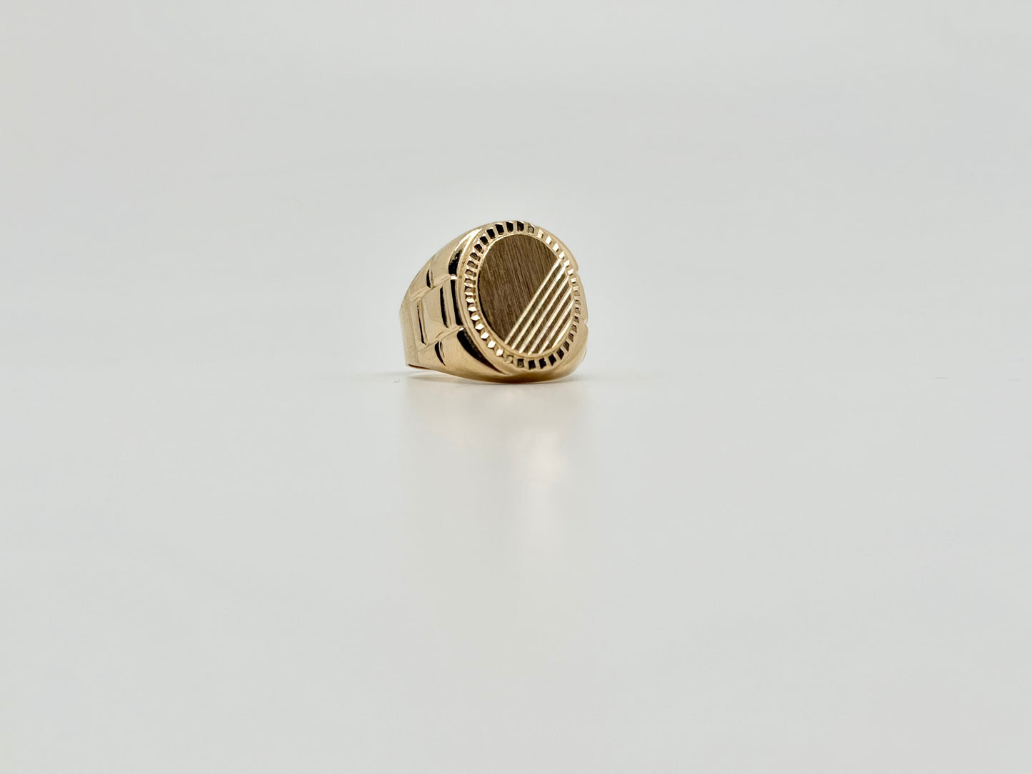 Geelgouden ring