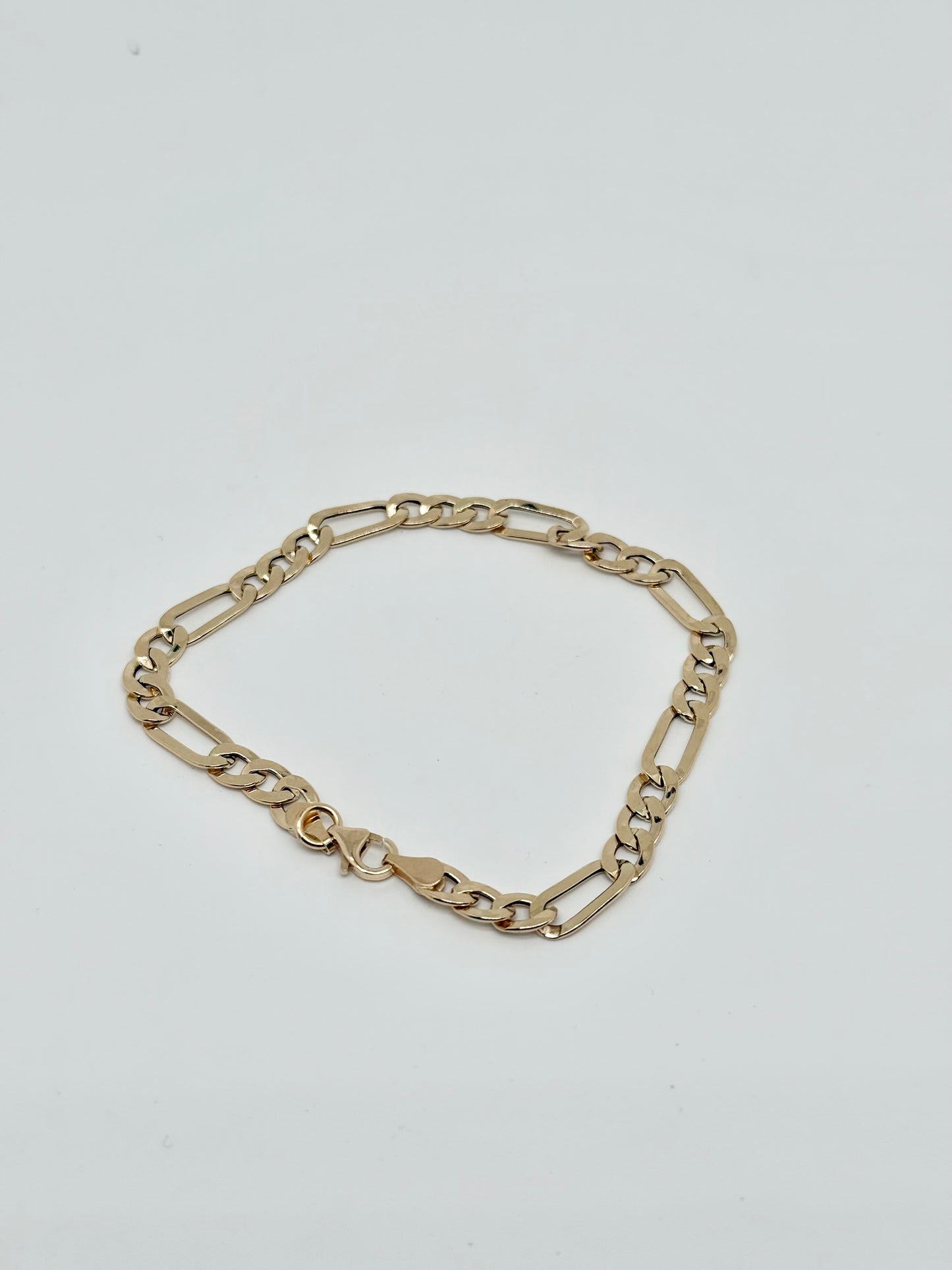 Geelgouden 'Figaro'-armband