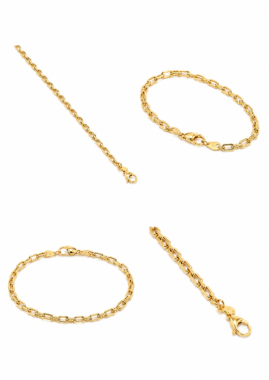 Armband van 18k/750 geelgoud