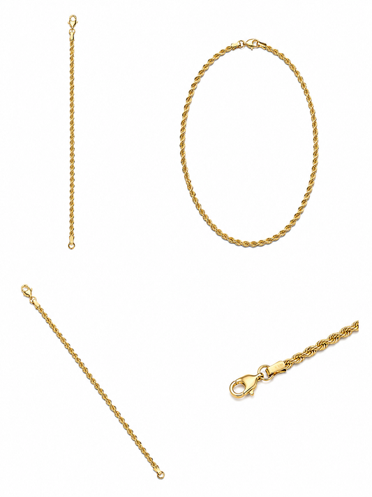 Armband 18K/750 geelgoud