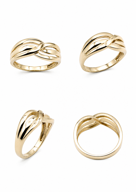 Ring van 18-karaats geelgoud, 2,24 g 