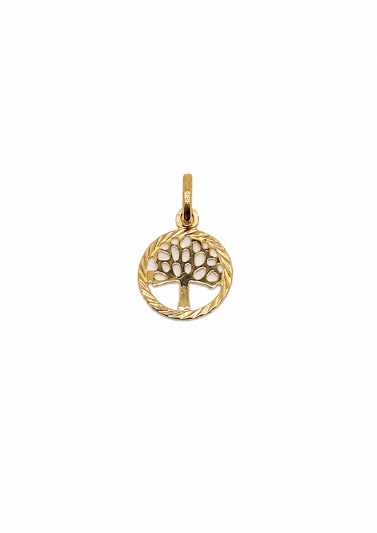 Gouden Levensboom hanger 18k/750