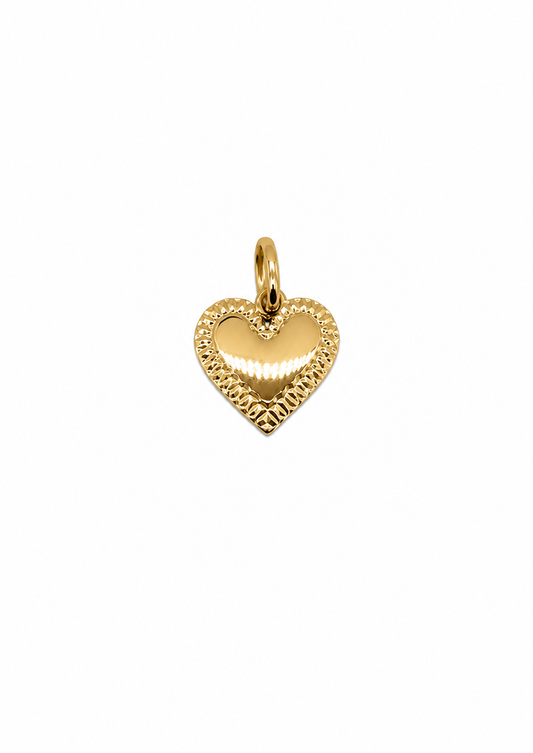 18k/750 Geelgouden hart hanger