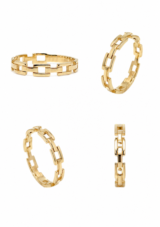 Geelgouden ring