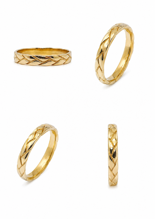 Geelgouden ring
