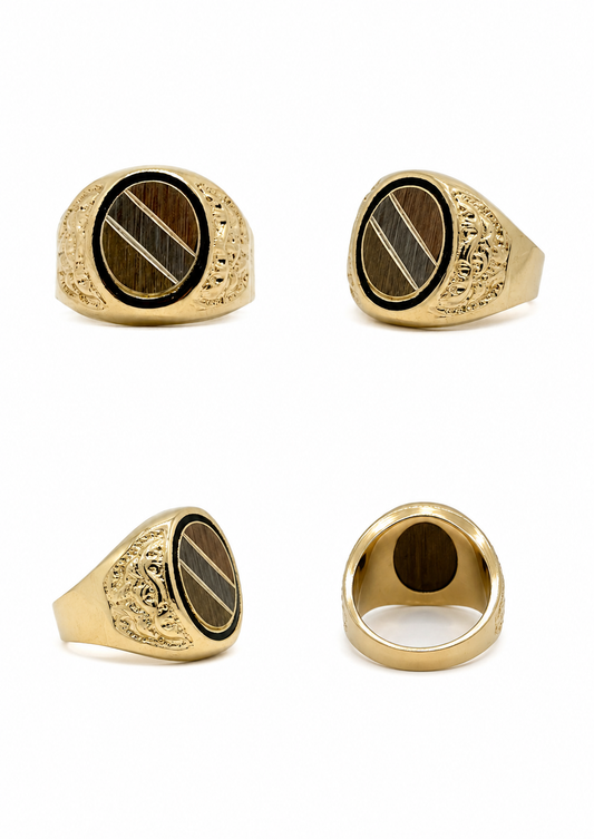 Geelgouden ring