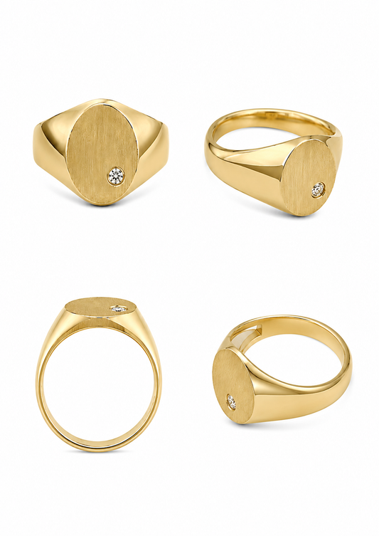 Ring geelgoud 18/750