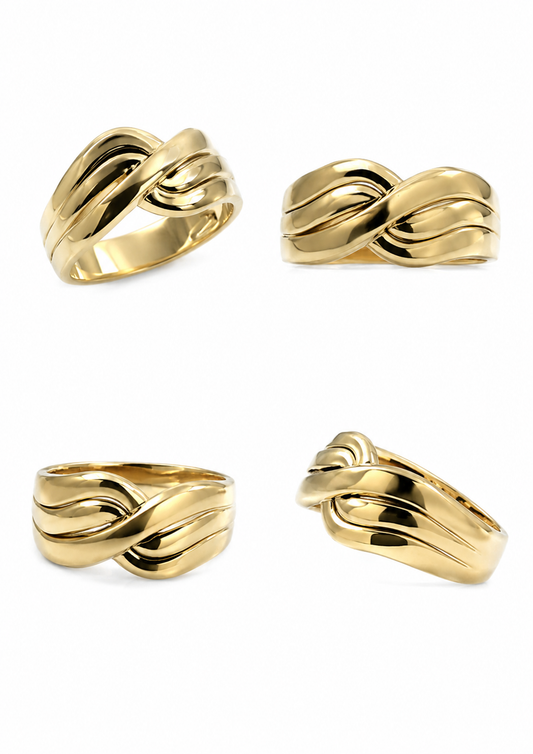 Geelgouden ring 3,58 g