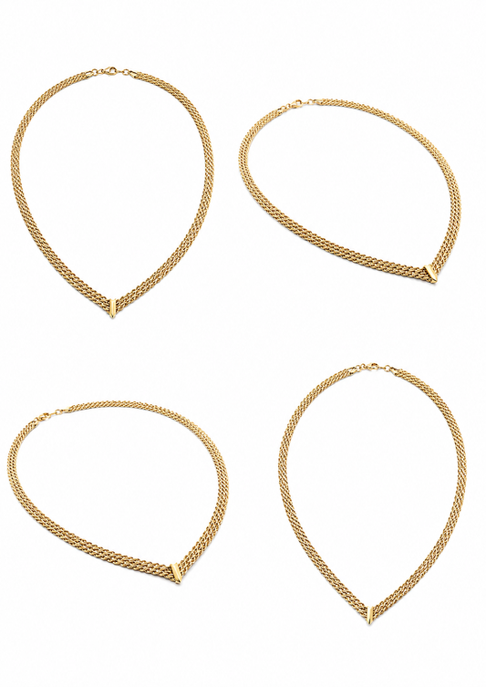 Gouden ketting, 18 karaat/750, 10,85 g