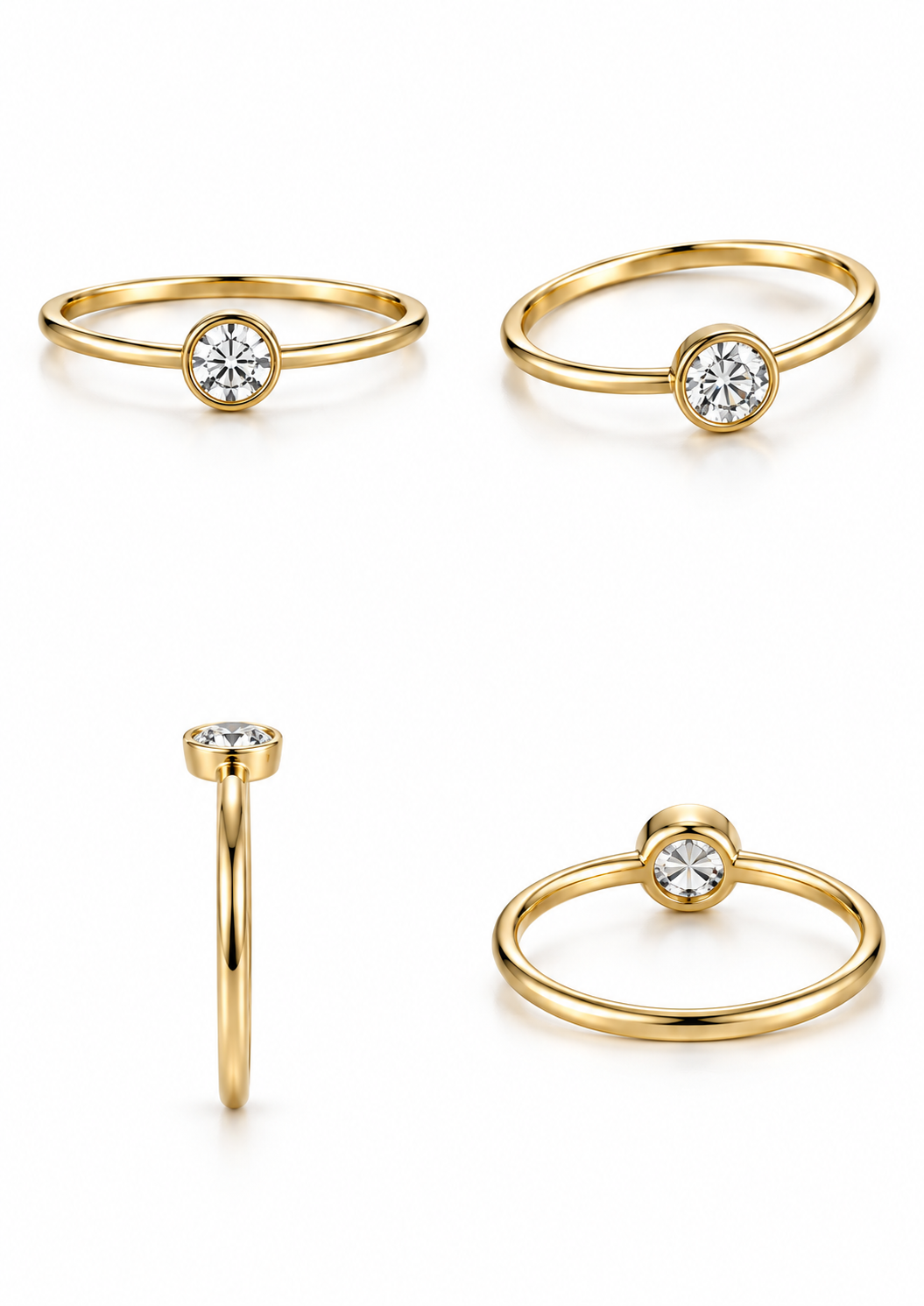 Solitaire Bezel