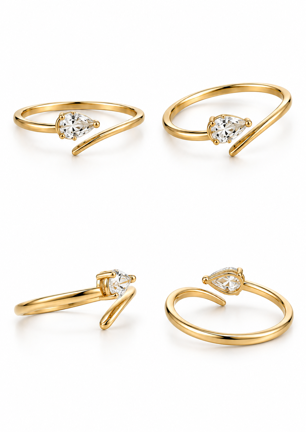Bague Pear Hug