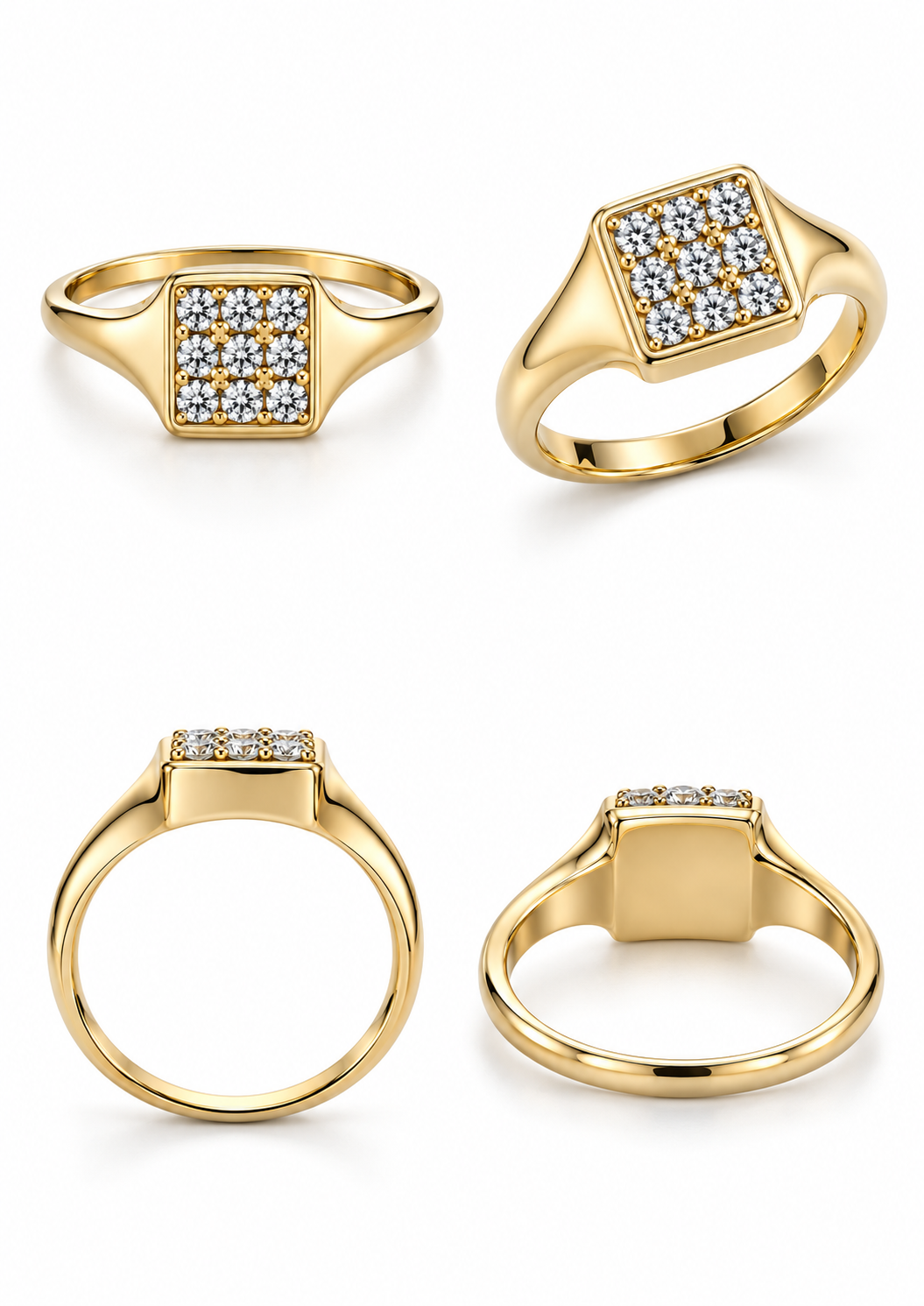 Bague Square Signet