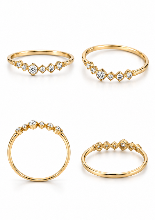 Asymmetrische ring