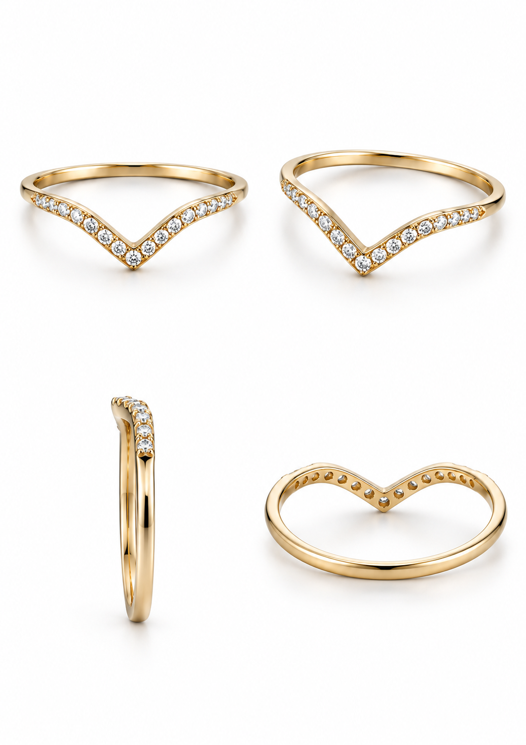 Bague V Shape