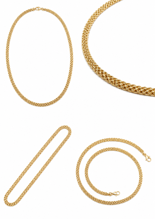 18-karaats/750 geelgouden ketting