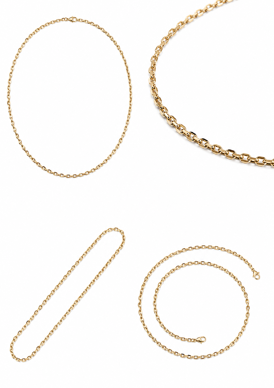 18k/750 yellow gold necklace -