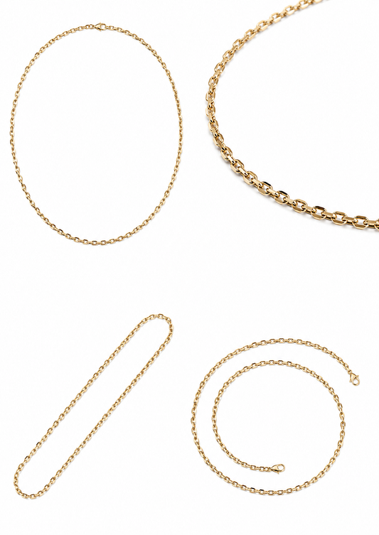 18k/750 geelgouden ketting -